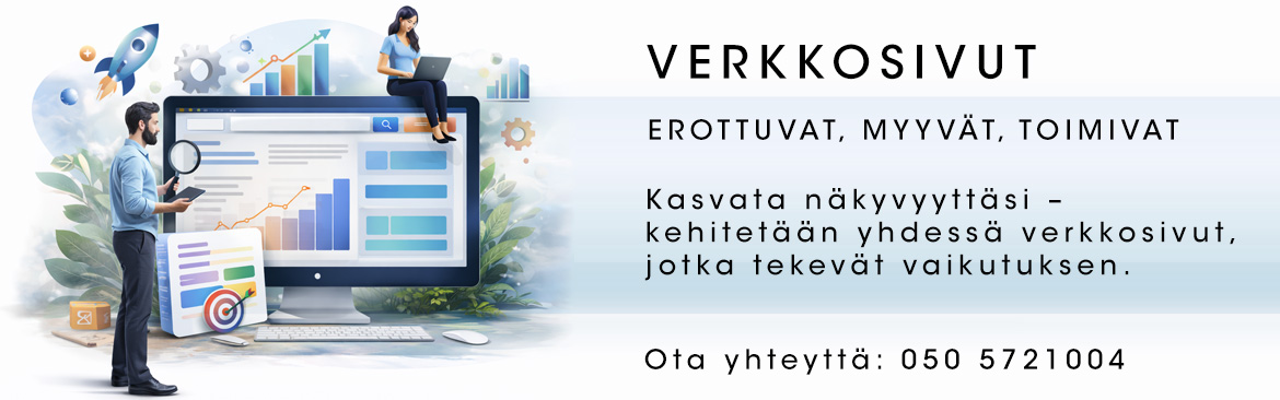 Toimintaa tehostavat verkkosivut!