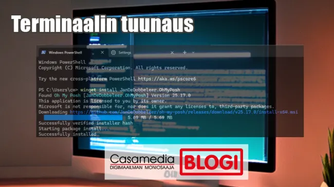 Windows terminaalin tuunaus