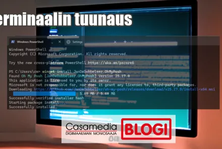Windows terminaalin tuunaus